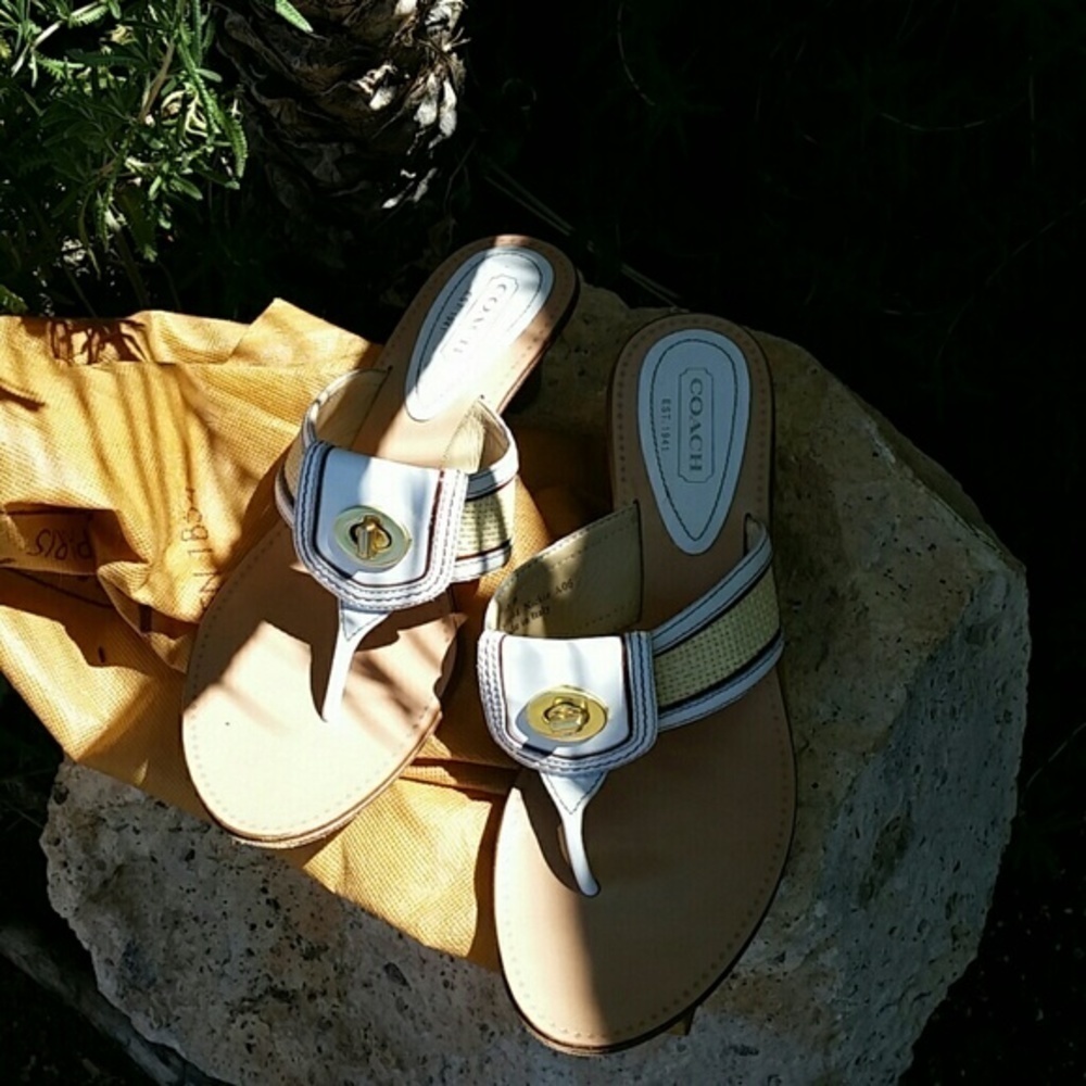 Coach Nickie Sandal White - Picture 4 of 6